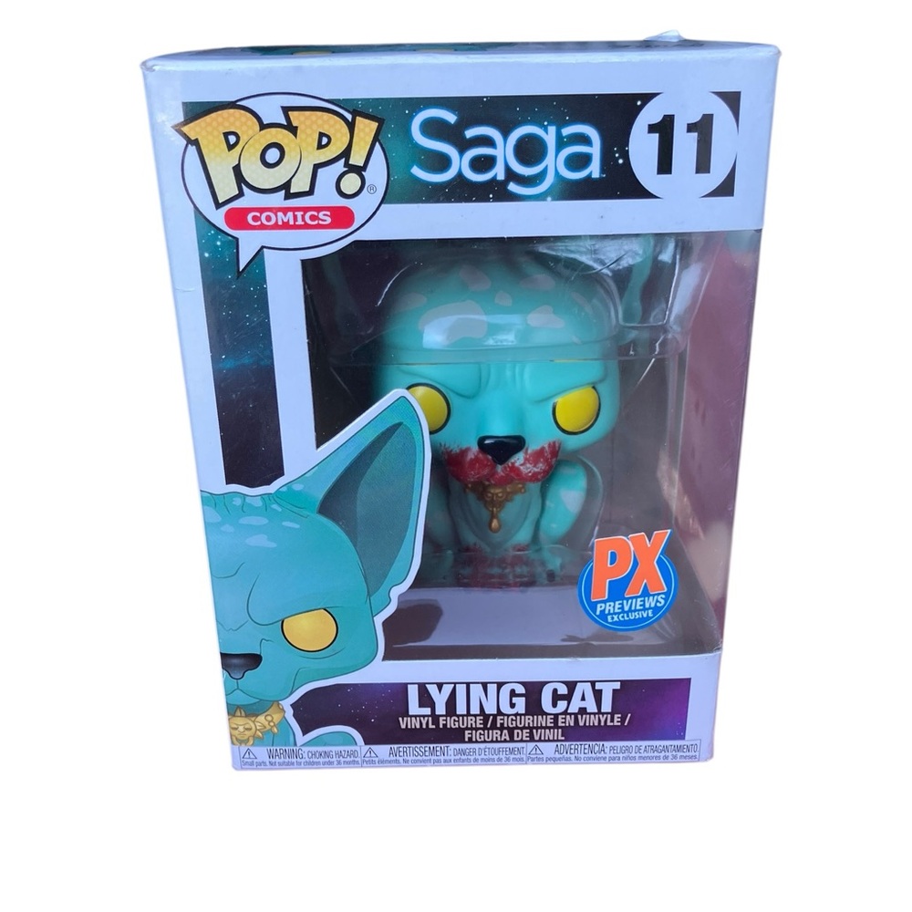 Funko Pop! Comics Saga Lying Cat Bloody 2018 Vinyl Figure #11
